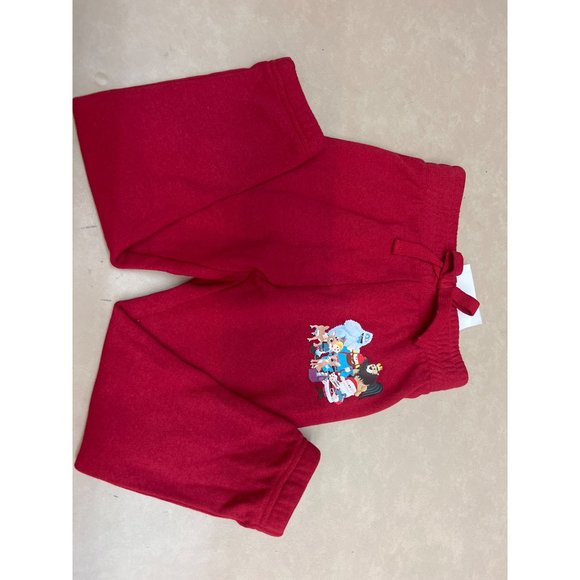 Toddler Rudolph the Red-Nosed Reindeer Jogger Pants Red 4T - Picture 7 of 7